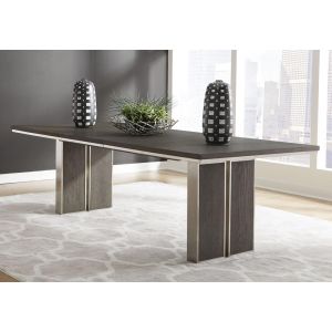 Modus Furniture - Plata Extension Dining Table in Thunder Grey - 6EL460