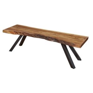 Modus Furniture - Reese Solid Wood Dining Bench in Natural Acacia - 3A6991