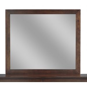 Modus Furniture - Riva Mirror in Chocolate Brown - RV2683