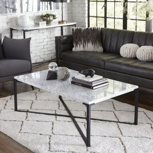 Modus Furniture - Saxon Coffee Table in Matte Black - A9R321