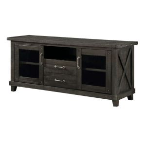 Modus Furniture - Yosemite Solid Wood Two Drawer Media Console in Cafe