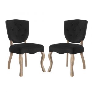 Modway - Array Dining Side Chair (Set of 2) - EEI-3381-BLK