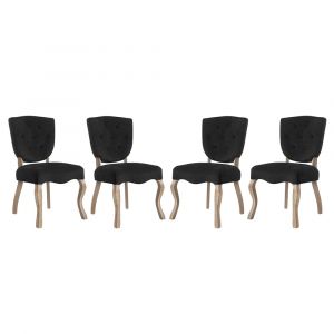 Modway - Array Dining Side Chair (Set of 4) - EEI-3382-BLK