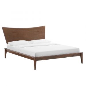Modway - Astra Queen Wood Platform Bed - MOD-6250-WAL
