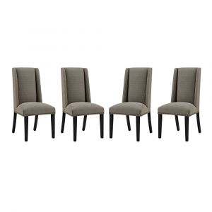 Modway - Baron Dining Chair Fabric (Set of 4) - EEI-3503-GRA