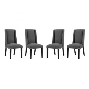 Modway - Baron Dining Chair Fabric (Set of 4) - EEI-3503-GRY