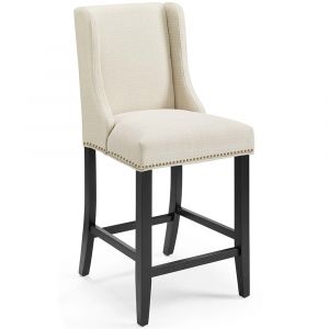 Modway - Baron Upholstered Fabric Counter Stool - EEI-3735-BEI