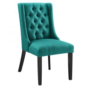 Modway - Baronet Button Tufted Fabric Dining Chair - EEI-2235-TEA