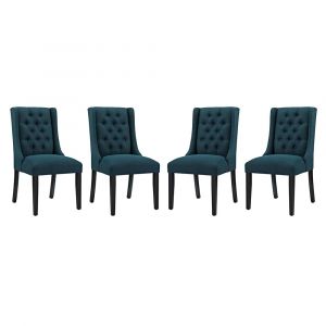 Modway - Baronet Dining Chair Fabric (Set of 4) - EEI-3558-AZU