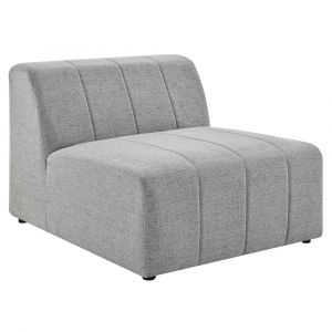 Modway - Bartlett Upholstered Fabric Armless Chair - EEI-4398-LGR