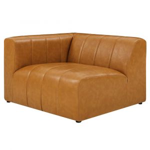 Modway - Bartlett Vegan Leather Left-Arm Chair - EEI-4397-TAN