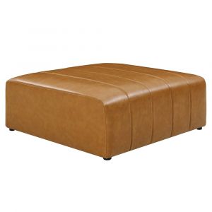 Modway - Bartlett Vegan Leather Ottoman - EEI-4401-TAN