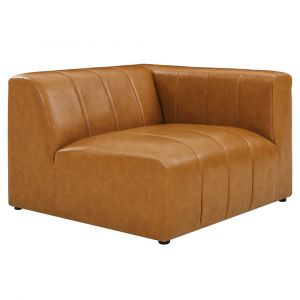 Modway - Bartlett Vegan Leather Right-Arm Chair - EEI-4395-TAN