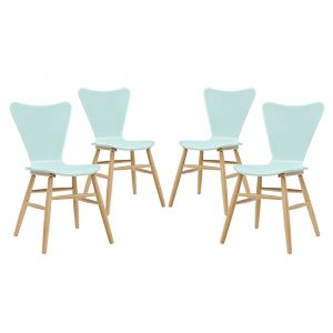 Modway - Cascade Dining Chair (Set of 4) - EEI-3380-LBU