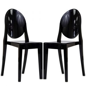 Modway - Casper Dining Chairs (Set of 2) - EEI-906-BLK