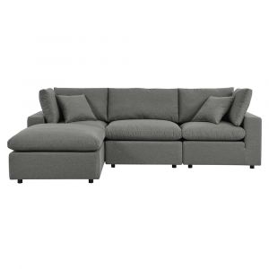 Modway - Commix 4-Piece Outdoor Patio Sectional Sofa - EEI-5580-CHA