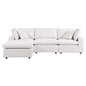 Modway - Commix 4-Piece Outdoor Patio Sectional Sofa - EEI-5580-WHI