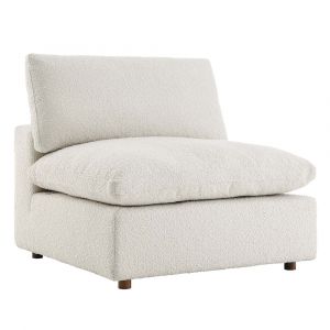 Modway - Commix Down Filled Overstuffed Boucle Fabric Armless Chair - EEI-6257-IVO