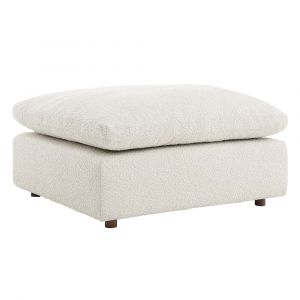 Modway - Commix Down Filled Overstuffed Boucle Fabric Ottoman - EEI-6258-IVO