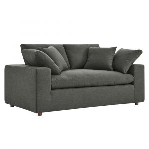 Modway - Commix Down Filled Overstuffed Loveseat - EEI-4859-GRY