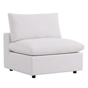 Modway - Commix Overstuffed Outdoor Patio Armless Chair - EEI-4902-WHI