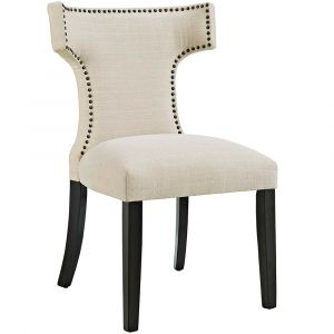 Modway - Curve Fabric Dining Chair - EEI-2221-BEI