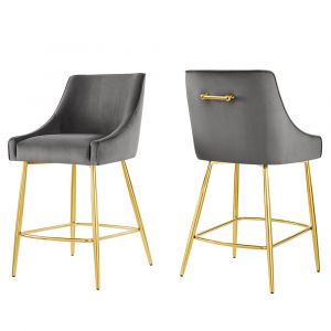 Modway - Discern Counter Stools - (Set of 2) - EEI-6038-GRY