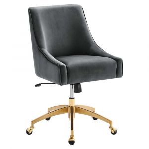 Modway - Discern Performance Velvet Office Chair - EEI-5079-GRY