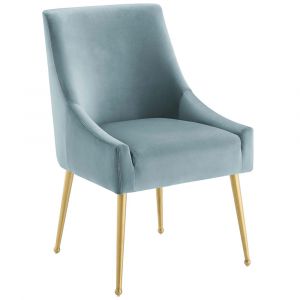 Modway - Discern Upholstered Performance Velvet Dining Chair - EEI-3508-LBU