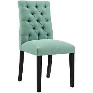 Modway - Duchess Button Tufted Fabric Dining Chair - EEI-2231-LAG