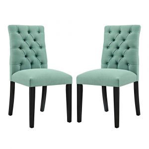 Modway - Duchess Dining Chair Fabric (Set of 2) - EEI-3474-LAG