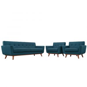 Modway - Engage Armchairs and Sofa - 3 Piece Set - EEI-1345-AZU