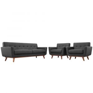 Modway - Engage Armchairs and Sofa - 3 Piece Set - EEI-1345-DOR