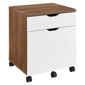 Modway - Envision Wood File Cabinet - EEI-5706-WAL-WHI