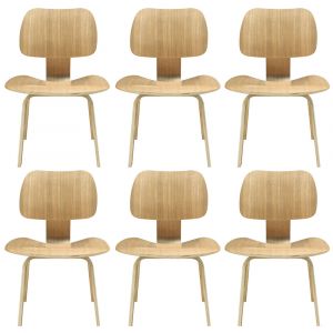 Modway - Fathom Dining Chairs (Set of 6) - EEI-910-NAT