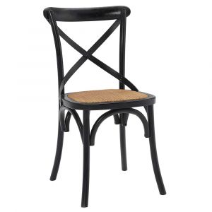 Modway - Gear Dining Side Chair in Black - EEI-1541-BLK