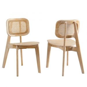 Modway - Habitat Wood Dining Side Chair (Set of 2) - EEI-6077-GRY