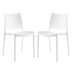 Modway - Hipster Dining Side Chair (Set of 2) - EEI-2424-WHI-SET
