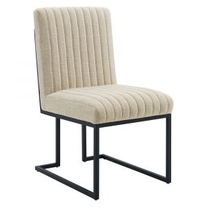 Modway - Indulge Channel Tufted Fabric Dining Chair - EEI-4652-BEI