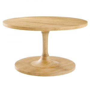 Modway - Lina Round Mango Wood Coffee Table - EEI-6574-OAK