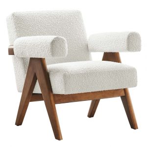 Modway - Lyra Boucle Fabric Armchair - EEI-6502-IVO