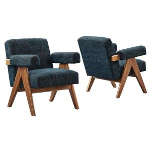 Modway - Lyra Fabric Armchair - (Set of 2) - EEI-6704-HEA