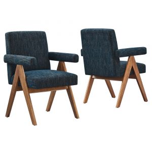 Modway - Lyra Fabric Dining Room Chair - (Set of 2) - EEI-6507-HEA