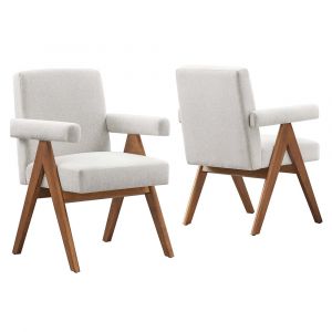 Modway - Lyra Fabric Dining Room Chair - (Set of 2) - EEI-6507-HEI
