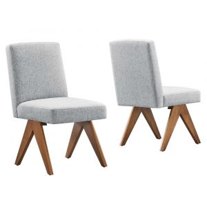 Modway - Lyra Fabric Dining Room Side Chair - (Set of 2) - EEI-6509-HLG