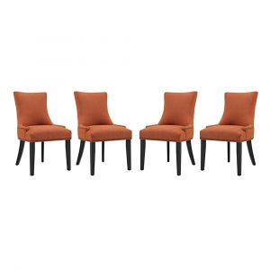 Modway - Marquis Dining Chair Fabric (Set of 4) - EEI-3497-ORA