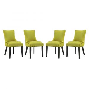 Modway - Marquis Dining Chair Fabric (Set of 4) - EEI-3497-WHE