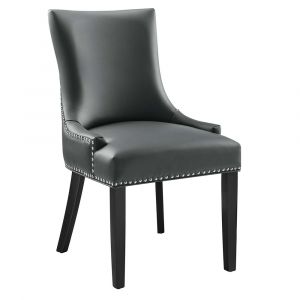 Modway - Marquis Vegan Leather Dining Chair - EEI-2228-GRY