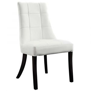 Modway - Noblesse Dining Vinyl Side Chair - EEI-1039-WHI