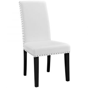 Modway - Parcel Dining Faux Leather Side Chair - EEI-1491-WHI